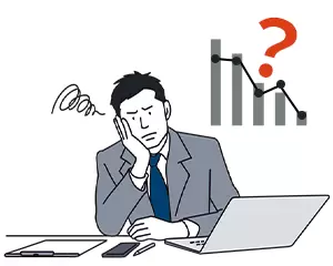 訓練の効果が測定できない
